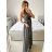 Dress classic short sleeve women (uni S / M) ITALIAN FASHION IMC20203 M / L black
