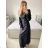 Women's Long Long Sleeve Party Dress (S/M ONE SIZE) ITALIAN FASHION IMM23056