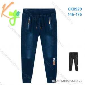 Jeans jeans long adolescent boys (134-164) KUGO CK0910