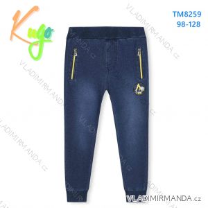 Children's boys' long jean sweatpants (98-128) KUGO QK0279