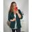 Set elegant jacket long sleeve and pants women (S / M ONE SIZE) ITALIAN FASHION IMM211392 - Colour   black - Size   56