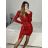 Šaty letní na ramínka dámské (S/M ONE SIZE) ITALSKÁ MÓDA IMPBB22B21841