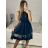 Women's Elegant Summer Sleeveless Dress (S/M/L ONE SIZE) ITALIAN FASHION IM923NELA - Colour   oranžová - Size   M / L