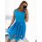 Women's Elegant Summer Sleeveless Dress (S/M/L ONE SIZE) ITALIAN FASHION IM923NELA - Colour   oranžová - Size   M / L