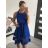 Women's Elegant Summer Sleeveless Dress (S/M/L ONE SIZE) ITALIAN FASHION IM923NELA - Colour   oranžová - Size   M / L