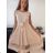 Women's Elegant Summer Sleeveless Dress (S/M/L ONE SIZE) ITALIAN FASHION IM923NELA - Colour   oranžová - Size   M / L
