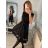 Women's Elegant Summer Sleeveless Dress (S/M/L ONE SIZE) ITALIAN FASHION IM923NELA - Colour   oranžová - Size   M / L