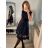 Women's Elegant Summer Sleeveless Dress (S/M/L ONE SIZE) ITALIAN FASHION IM923NELA - Colour   oranžová - Size   M / L
