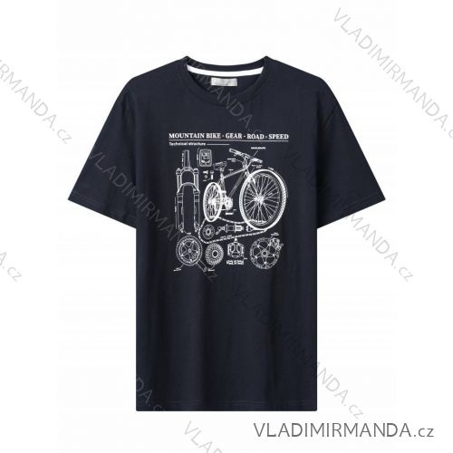 T-shirt short sleeve men's (M-2XL) GLO-STORY GLO24MPO-3539