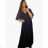 Women's Strapless Elegant Prom Long Dress (S/M, L/XL) FRENCH FASHION FMF231707 L/XL red