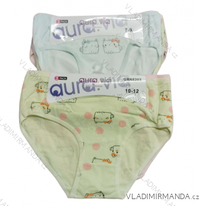 Pants 3pcs for children and adolescent girls (2-12 years old) AURA.VIA GRN8203