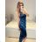 Women's Long Sleeve Knitted Turtleneck Sweater (S/M ONE SIZE) ITALIAN FASHION IM323001 S/M black
