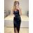 Women's Long Sleeve Knitted Turtleneck Sweater (S/M ONE SIZE) ITALIAN FASHION IM323001 S/M black