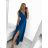 Women's Sleeveless Long Party Dress (S/M ONE SIZE) ITALIAN FASHION IM9235192 - Colour   black - Size   S/M