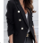 Women's Elegant Long Sleeve Jacket (S/M ONE SIZE) ITALIAN FASHION IMPLI228760
