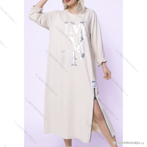 Sukně dlouhá dámská (S/M ONE SIZE) ITALSKÁ MÓDA IMPDY22ZZ2836