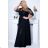 Women's Plus Size (42-46) Long Elegant Party Sleeveless Dress POLISH FASHION PMLBC23265-10 -   black -   52