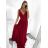 Women's Long Elegant Casual Short Sleeve Dress (M/L ONE SIZE) ITALIAN FASHION IM42380566
