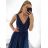 Women's Long Elegant Casual Short Sleeve Dress (M/L ONE SIZE) ITALIAN FASHION IM42380566