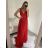 Women's Long Elegant Casual Short Sleeve Dress (M/L ONE SIZE) ITALIAN FASHION IM42380566
