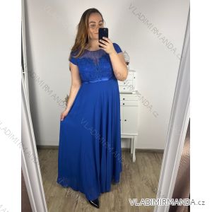 Women's Plus Size Long Casual Short Sleeve Dress (XL/2XLONE SIZE) ITALIAN FASHION IMPSH2480750