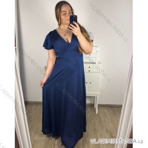 Women's Long Casual Short Sleeve Dress (XL/2XL BIG SIZE) ITALIAN FASHION IMPSH245441A