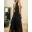 Women's Sleeveless Long Party Dress (S/M ONE SIZE) ITALIAN FASHION IMPBB22 IMHMS24MORA