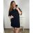 Women's short sleeve dress oversized (L-3XL) POLISH FASHION PMF20013