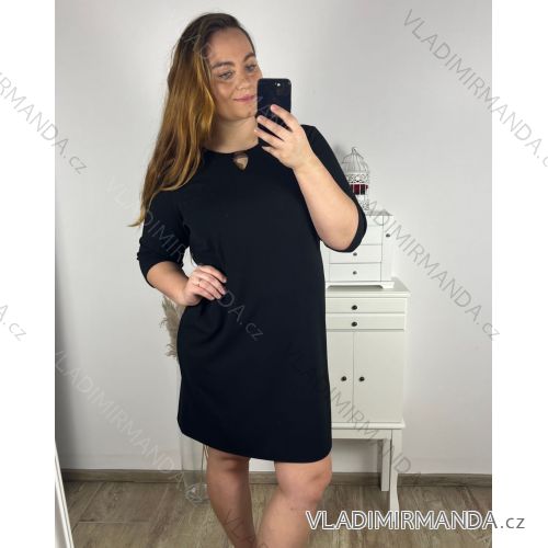 Women's short sleeve dress oversized (L-3XL) POLISH FASHION PMF20013