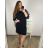 Women's short sleeve dress oversized (L-3XL) POLISH FASHION PMF20013