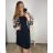 Women's short sleeve dress oversized (L-3XL) POLISH FASHION PMF20013