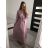 Elegant Long Sleeve Dress Women (S / M.ONE SIZE) ITALIAN FASHION IMM211302