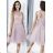 Elegant Sleeveless Ball Gown Lace (uni s-m) ITALIAN FASHION IM919919