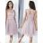 Elegant Sleeveless Ball Gown Lace (uni s-m) ITALIAN FASHION IM919919