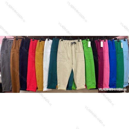 Long Sleeve Dress with Pendant Women's Oversized (3XL / 4XL ONE SIZE) ITALIAN FASHION IMWQ2115022