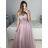 Women's Strapless Long Party Dress (S/M ONE SIZE) ITALIAN FASHION IMPSH2380156 blue SL