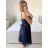 Women's strapless short party dress (S/M ONE SIZE) ITALIAN FASHION IMPSH24C612 pink salmon S/M