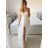 Long elegant party dress with straps for women (S/M/L ONE SIZE) ITALIAN FASHION IMPBB23B23376