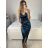 Women's Long Sleeve Knitted Turtleneck Sweater (S/M ONE SIZE) ITALIAN FASHION IM323001 S/M black