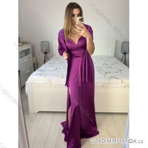 Women's Summer Elegant Strapless Dress (S/M ONE SIZE) ITALIAN FASHION IMPBB23O9187