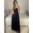 Dress classic short sleeve women (uni S / M) ITALIAN FASHION IMC20203 black M / L