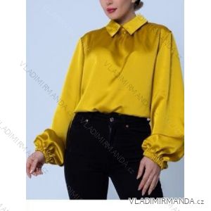 Tunic/Blouse with Pendant Long Sleeve Women's Plus Size (L/XL ONE SIZE) ITALIAN FASHION IM423022