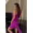 Women's Plus Size (42-46) Long Elegant Party Sleeveless Dress POLISH FASHION PMLBC23265-10 purple 
