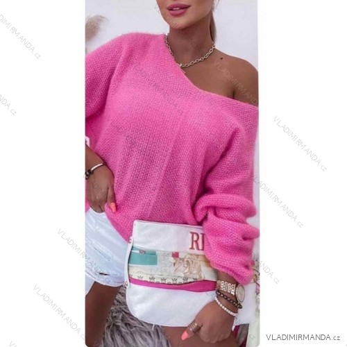 Sweater Knitted Slim Long Sleeve Women's Stripe (S/M ONE SIZE) ITALIAN FASHION IMWAE23019 -   7 -   2 -   S -   V -   V -   v -   V -   S -   S -   S -   S -   S -