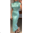 Women's Sleeveless Long Party Dress (S/M ONE SIZE) ITALIAN FASHION IMPBB24C31144