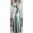 Women's Sleeveless Long Party Dress (S/M ONE SIZE) ITALIAN FASHION IMPBB24C32221