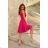 Women's Plus Size (42-46) Long Elegant Party Sleeveless Dress POLISH FASHION PMLBC23265-10