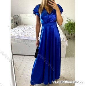 Women's Long Casual Short Sleeve Dress (S/M ONE SIZE) ITALIAN FASHION IMPSH236540