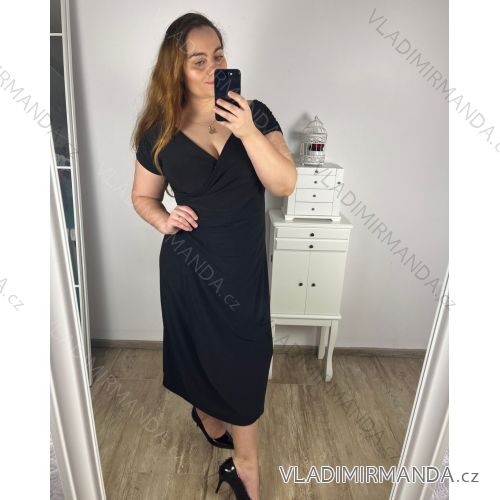 Women's summer dress (L/XL/2XL/3XL ONE SIZE) ITALIAN FASHION IMFF23BELLA