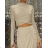 Women's Long Sleeve Crop Top (S/M ONE SIZE) ITALIAN FASHION IMPBB23B10882